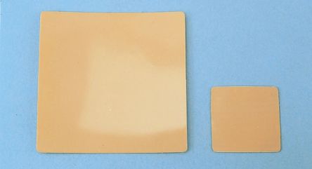Bergquist Wärmeleitpad, 0.6W/m·K, Acryl Selbstklebend, Stärke 0.127mm, 35 X 35mm
