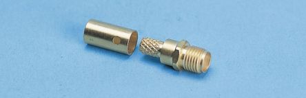 Radiall Straight 50Ω Cable Mount SMA Connector, Crimp, Solder Termination RG188, RG316