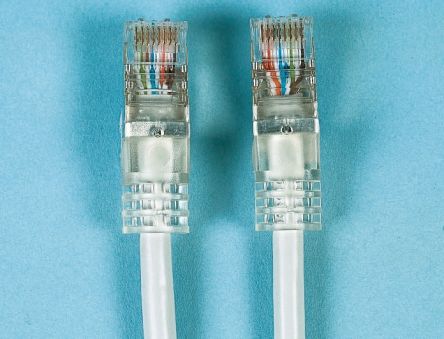Decelect Ethernetkabel Cat.5, 4m, Grau Patchkabel, A RJ45 F/UTP Stecker, B RJ45