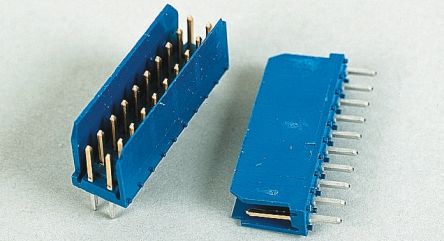 Amphenol Communications Solutions Dubox Series Straight Through Hole PCB Header, 16 Contact(s), 2.54mm Pitch, 2 Row(s),