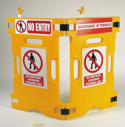 HG1 | Addgards Yellow Barrier, Barriers & Stanchion, Sign Text Caution ...