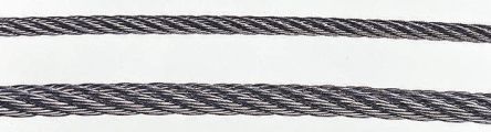 RS PRO Stainless Steel Wire Rope, 75m