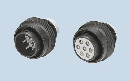 JAE Circular Connector, 17 Contacts, Cable Mount, Plug, Female, IP55, JL05 Series
