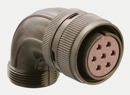 JAE MIL-Rundsteckverbinder, Stecker, 9-polig, 500 V Ac, Kabelmontage, Gehäuse 24