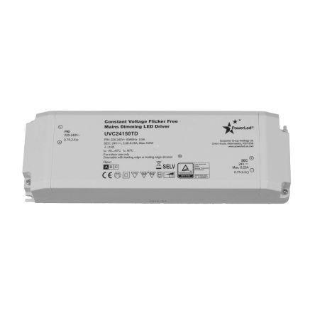 PowerLED DRIVER, 24V dc Output, 150 W Output, 6.25A Triac