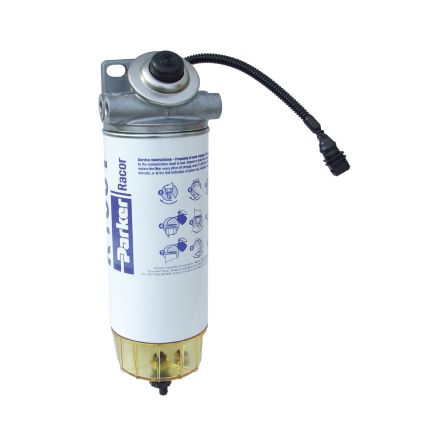 Parker Diesel Spin-on 400 series 30 psi Filter Unit SAE, 160g/h max, 10 μm filtration size