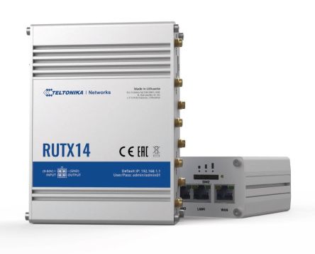 UAB TELTONIKA NETWORKS RUTX14, 5 Port Ethernet