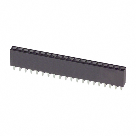 TE Connectivity AMPMODU Series Vertical Board Connector Assembly, 30 Contact(s), 2.54 mm Pitch, 1 Row, Unshrouded