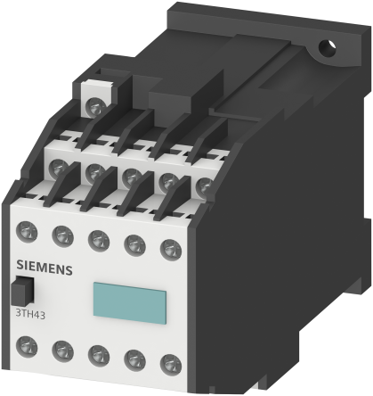 Siemens 3TH4 Contactor, 220V Coil, 10-Pole, 10 A 220V, 5 NO/5 NC, 400V