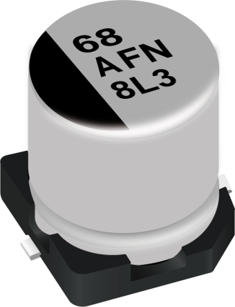 Panasonic 47 μF Aluminium Electrolytic Capacitor 50V, Surface Solder - EEEFN1H470XV Taping