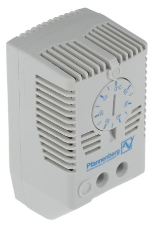 Pfannenberg FLZ Schaltschrank-Thermostat, 0 → +60 °C., Schließer