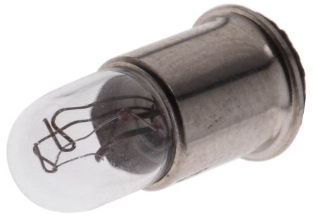 RS PRO 指示灯泡 12 V 100 mA, 适用小型法兰灯座, 直径5.84mm, T1 3/4