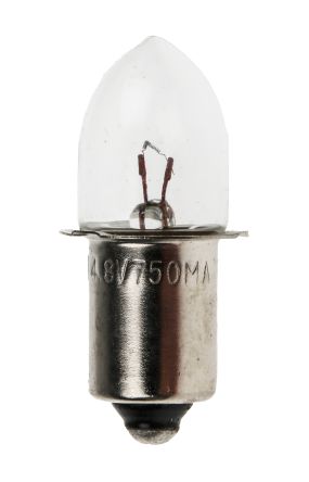RS PRO Ampoule 4,8 V 750 MA, P13.5s