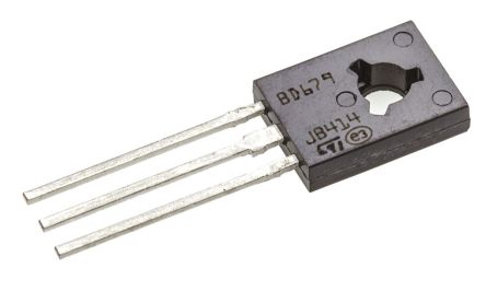 STMicroelectronics BD679 NPN Darlington Transistor, 4 A 80 V HFE:750, 3-Pin SOT-32