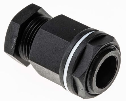 RS PRO Kabelverschraubung, M20 Kunststoff Schwarz 8mm/ 13mm, IP55