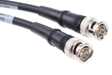 Axon’ Cable Cable Coaxial RG59 Axon’ Cable, 75 Ω, Con. A: BNC, Macho, Con. B: BNC, Macho, Long. 2m