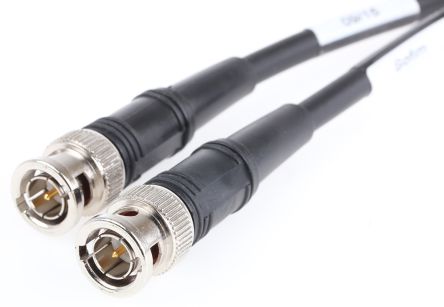 Axon’ Cable Axon’ Cable RG59 Koaxialkabel Konfektioniert, 75 Ω, 1m, BNC / BNC, Aussen ø 6.20mm