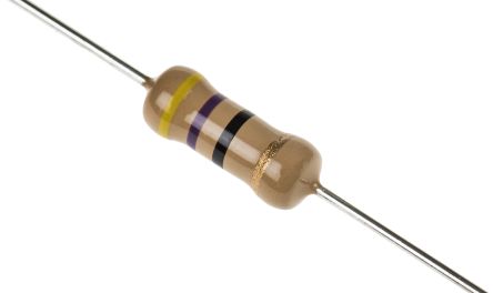 TE Connectivity 47Ω Carbon Film Resistor 1W ±5% CFR100J47R