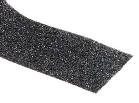 Tesa Black Anti-Slip Flooring PVC Tape 
