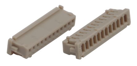 Hirose DF13 Steckverbindergehäuse Buchse 1.25mm, 12-polig / 1-reihig Gerade, Kabelmontage Für Serie DF13