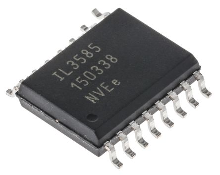 NVE IL3585E, Line Transceiver, RS-485, 3.3 V, 5 V, 16-Pin SOIC