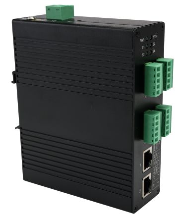 RS PRO RJ45, RS422, RS485 Ethernet Media Converter, 10/100Mbit/s, Full Duplex