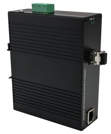 RS PRO RJ45, SFP Ethernet Media Converter, 10/100/1000Mbit/s, Full Duplex 120km