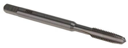 RS PRO Threading Tap, M4 Thread, 0.7mm Pitch, Metric Standard, Hand Tap