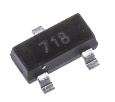 DiodesZetex FMMT718TA SMD, PNP Transistor –20 V / –1,5 A 180 MHz, SOT-23 3-Pin