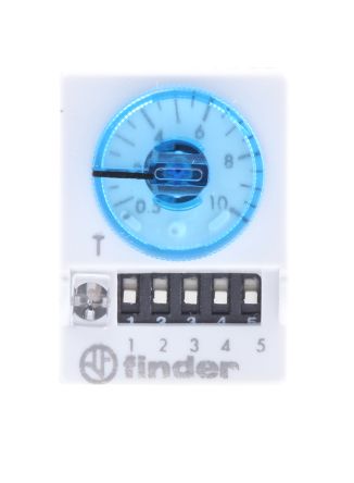 Finder 85 Series Zeitrelais, Steckanschluss, 0.05 → 100 S, 3 → 100 Min, 5 → 100h, 48V Ac/dc, 4