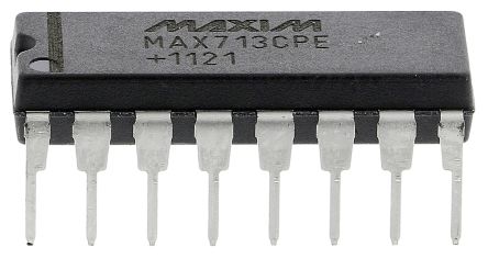 Maxim Integrated Circuito Integrado De Controlador De Carga De Batería, CI De Controlador De Carga De Batería, NiCD, NiMH, PDIP, 16