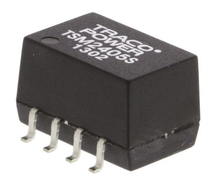TRACOPOWER TSM DC/DC-Wandler 1W 24 V Dc IN, 5V Dc OUT / 200mA 1kV Dc Isoliert