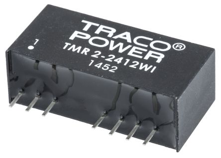 TRACOPOWER TMR 2WI DC/DC-Wandler 2W 24 V Dc IN, 12V Dc OUT / 165mA 1.5kV Dc Isoliert