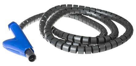 Essentra Spiral-Kabelschutzschlauch Grau