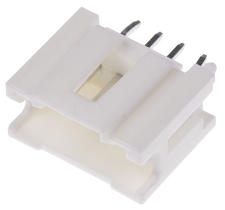 Molex Conector Macho Para PCB Serie MicroClasp De 4 Vías, 1 Fila, Paso 2.0mm, Para Soldar, Montaje En Orificio Pasante