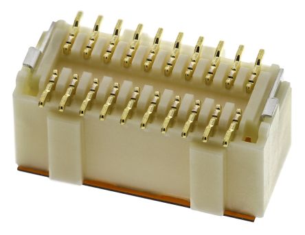 Molex Pico-Clasp Leiterplatten-Stiftleiste Gerade, 20-polig / 2-reihig, Raster 1.0mm, Kabel-Platine,