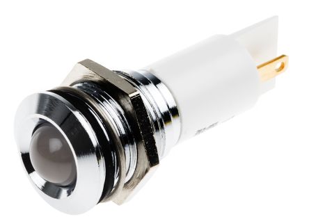 RS PRO Voyant LED Lumineux Blanc, Dia. 16mm
