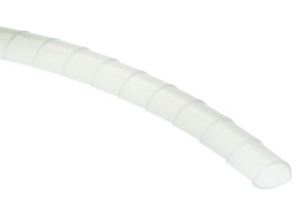HellermannTyton Spiral Wrap, I.D 9mm, 100mm PA 6 Nylon SBPA Series