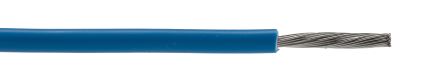 RS PRO Blue Hook Up Wire, 16 AWG, 37/0.23, 100m, LSNH Insulation