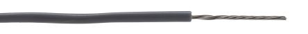 RS PRO Grey 24AWG Hook Up Wire, 24AWG, 7/0.2mm, 305m, PVC Insulation