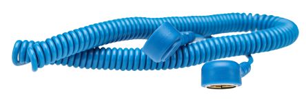 RS PRO ESD Grounding Cord With 10 mm Stud