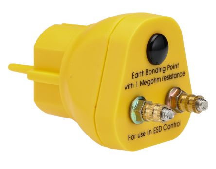 RS PRO Earth Bonding Plug With 2 x M5 Post