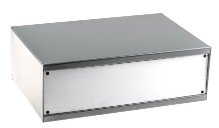 RS PRO Caja Para Instrumentación De Acero Laminado En Frío Gris, 300 X 200 X 100mm