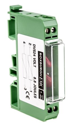 Roxburgh EMC DVS Varistor, 24V, 30V, 8.8J, Metall, 1000A Max., 75 X 52.5 X 12.5mm, 12.5mm, L. 75mm