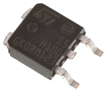 STMicroelectronics SMD Schottky Diode, 100V / 5A, 3-Pin DPAK (TO-252)