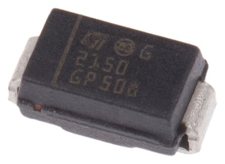 STMicroelectronics SMD Schottky Diode, 150V / 2A, 2-Pin DO-214AC (SMA)