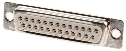 Amphenol ICC Amphenol D Sub-D Steckverbinder Stecker, 25-polig / Raster 2.76mm, Durchsteckmontage Lötanschluss