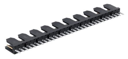 Amphenol Communications Solutions Dubox Leiterplatten-Stiftleiste Gerade, 3-polig / 1-reihig, Raster 2.54mm,