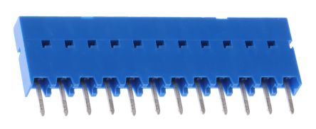 Amphenol Communications Solutions Dubox Leiterplattenbuchse Gerade 12-polig / 1-reihig, Raster 2.54mm