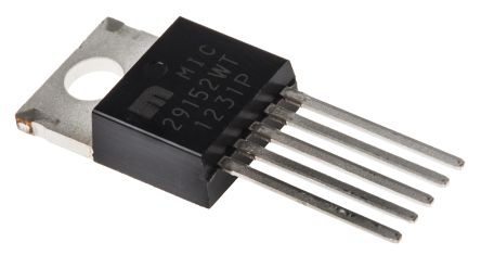 Microchip Regolatore Di Tensione MIC29152WT, 1.5A, Regolabile, 5-Pin, TO-220